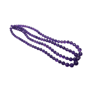 Cuentas redondas de amatista púrpura natural de 6 mm y 10 mm, cuentas de piedras preciosas pulidas para la fabricación de joyería, hilo suelto, precio al por mayor, suministro a granel. - Product Image 2