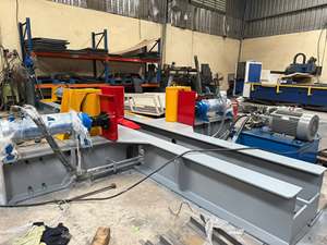 เครื่องพับเหล็ก CHG-01 chiho ใช้สำหรับดัดเหล็กเป็นกลุ่มขนาดใหญ่สำหรับโรงงานร้านวัสดุก่อสร้าง - Product Image 2