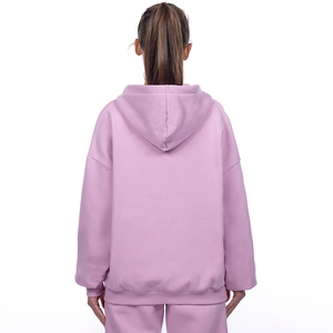 Sudadera con Capucha para Mujer, Otoño-Invierno, Diseño con Cierre Completo, Interior de Felpa Suave, Mezcla de Algodón, Capucha Ajustable, Mangas Largas, Bolsillo Frontal - Product Image 2