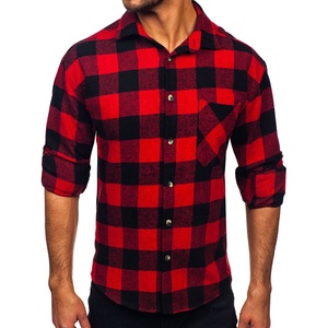Biker % Cotton <b>Men's</b> <b>Flannel</b> Shirt-Eco-Friendly & Quick Dry All Seasons Motorbike Garment Full Sleeve Customizable - Product Image 6