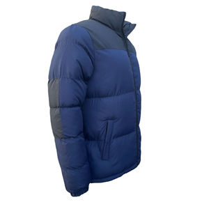 Fully Customized Men's Waterproof Canvas Puffer <b>Jackets</b> Polyester Wadding Filled Winter DDP Shipping - Product Image 3