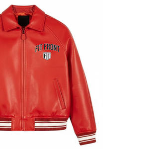 Veste en cuir pour homme de qualité supérieure, meilleur prix, veste d'hiver, cuir véritable, coupe-vent, imperméable, teinture unie, toutes tailles disponibles - Product Image 2