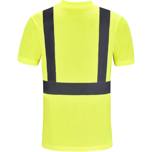 เสื้อกั๊กนิรภัยแบบสะท้อนแสงสำหรับผู้ชาย ขายดี ผลิตตามแบบ OEM พร้อมแถบตีนตุ๊กแก ปรับแต่งโลโก้และเนื้อผ้าได้ - Product Image 2