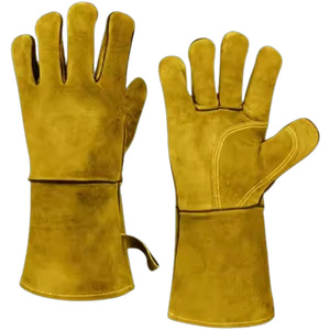 Gants en cuir de vachette renforcé, protection durable des mains pour le soudage, la lutte contre les incendies et les applications industrielles - Product Image 6