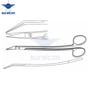Tijeras Quirúrgicas Dean Scissor Plain de 17 cm (6¾ Pulgadas), Afiladas, de Acero Inoxidable Reutilizables para Cirugía General, Plástica y Cosmética - Product Image 4
