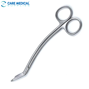 Espéculos de diagnóstico para oído con mango curvo, tijeras quirúrgicas de acero inoxidable, fuente de alimentación para maquinaria, juego de instrumentos - Product Image 4