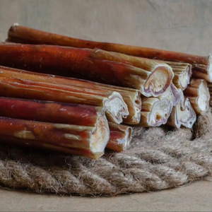 TIMELESS CRAFT Bâtonnets de bœuf biologiques épaissis longue durée, style animalier, à forte teneur en viande pour mâcheurs agressifs - Product Image 1