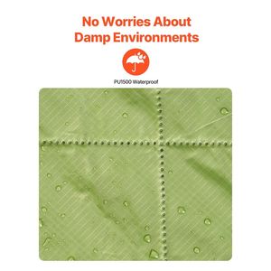 Grande couverture de camping en polaire polyester 330 GSM, chaude, imperméable, coupe-vent, ignifuge, idéale pour les pique-niques - Product Image 3