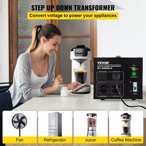 3000W 240V-110V 110V-240V convertitore trasformatore di potenza US-UK Step up Down Voltage per un uso conveniente - Product Image 2