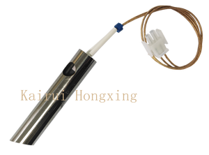 Accenditore per Bruciatore a Pellet con Tubo di Canalizzazione dell'Aria per <span class=keywords><strong>Ferroli</strong></span>, Anselmo Cola e Altri, Lunghezza Totale 130mm, 350W - Product Image 3