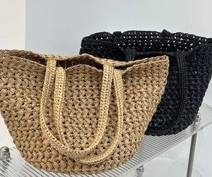 <b>Raffia</b> Shoulder Bag, Artificial <b>Raffia</b> <b>Tote</b> Bags, Estelle Shoulder Bag, Summer Handbags - Product Image 3