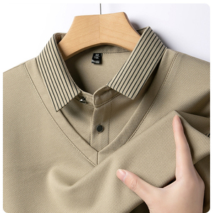 Chemises polo pour hommes de qualité supérieure pour l'été, nouveau style décontracté, respirant, streetwear, coton, grandes tailles, vêtements pour hommes. - Product Image 1