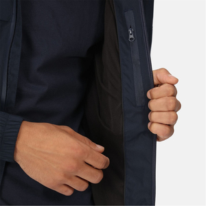 Wholesale Custom Men Waterproof Lightweight Hooded Windbreaker <b>Jacket</b> Outdoor Sportswear Casual Slim Fit Windproof Bomber Front - Product Image 3