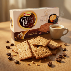 |Free Samples| Intense Coffee Taste BRAKA Coffee Crispy Sweet Biscuits 150g ODM Bulk From Factory Directly - Product Image 1