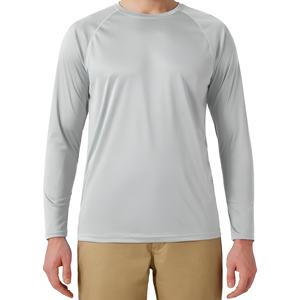 Camiseta de Manga Larga para Hombre, Cuello Redondo, Color Azul Marino, Algodón Suave y Transpirable, Corte Ajustado Informal, Cómoda para Uso Diario, Estilo Básico y Moderno - Product Image 1