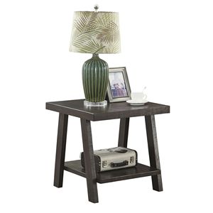 Tavolo consolle moderno in legno Athens con finitura espresso anticato - Product Image 4