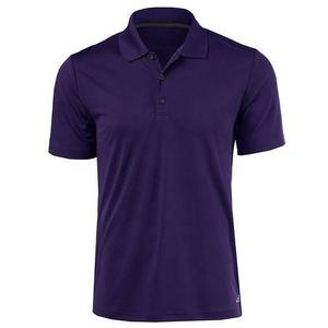 เสื้อโปโลถักไหมพรมสีพื้นเรียบง่าย สไตล์พื้นฐาน กระดุมติด ผ้าฝ้าย 100% แขนสั้น เสื้อสเวตเตอร์ผู้ชาย - Product Image 2