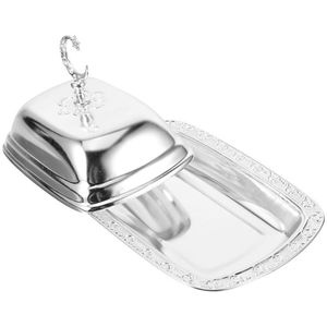 Mantequillera de Metal Pulido de Primera Calidad para un Servicio de Desayuno Elegante que Ofrece un Brillo y una Protección Duraderos - Product Image 3