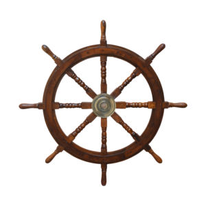 Wall Decor <b>Wooden</b> Ship <b>Wheel</b> Natural Theme Indoor Decor Living Room Design Handmade Finishing Nautical <b>Wheel</b> - Product Image 3