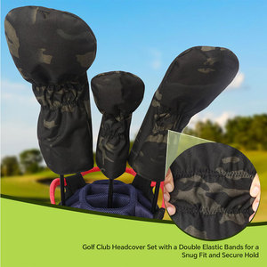 Vente directe d'usine : Housse de tête de golf avec broderie personnalisée, matériaux de qualité supérieure et service à faible MOQ - Product Image 6