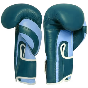Gants de boxe en cuir de qualité supérieure avec logo personnalisé pour l'entraînement physique, les arts martiaux, les poignées de maintien, imperméables, respirants, fournisseur en gros - Product Image 5