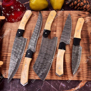 OEM ODM Personnalisé Acier au carbone martelé 4,5-9 pouces Ensemble de couteaux de chef japonais faits à la main Écologique Ambidextre Os de chameau - Product Image 3