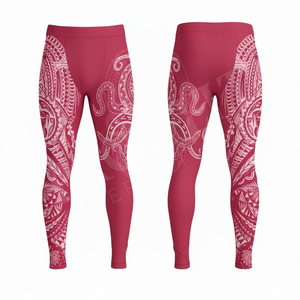 Apparel Accessory Premium Quality Customized Material Compression Leggings Fitness Jogging Lightweight Stretchy Yoga <b>Pants</b> Men's - Product Image 6