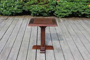 Hyacinth Water Chair Set With Wooden <b>Table</b> <b>Square</b> Design Rustic Style Upholstered Cushion Back Living Room Furniture - Product Image 5