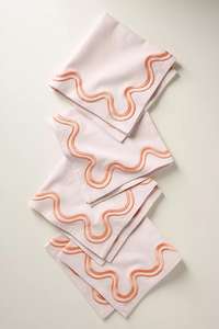 Serviettes brodées à la main en toile de coton bio 100% style européen, écologiques, en tissu brodé, en promotion - Product Image 5