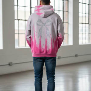 Kivotech – Veste sweat à capuche zippée en velours épais 430g pour homme, style européen et américain, tendance, transfrontalier - Product Image 5