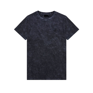 Camisetas de Manga Corta para Hombre, Estilo Acid Wash, Tendencia en Moda, Diseño Personalizado OEM, Bajo MOQ, Venta al Por Mayor, Mejor Proveedor, Color Sólido - Product Image 6