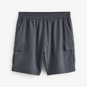 Shorts cargo vintage en coton 100 % pour homme, motif camouflage, écologiques, séchage rapide, respirants, taille haute, patchwork délavé - Product Image 1