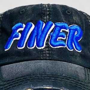 หมวกแก๊ปยีนส์สีดำ Zeta Phi Beta รุ่น Finer แต่งลายปักสีน้ำเงิน ปี 1920 หมวกเบสบอลสำหรับชมรมนักศึกษา ปรับขนาดได้ หมวกแฟชั่นสำหรับผู้หญิง - Product Image 3