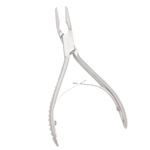 คีมตัดกระดูก ARISTON INTERNATIONAL AI-BR-008 STILLE-LEUR แบบแมนนวล ด้ามคู่ ขนาด 10x18 มม. ผลิตจากสแตนเลสสตีล ดีไซน์โค้งตรง ได้รับมาตรฐาน CE - Product Image 4