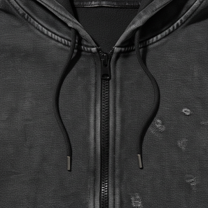 เสื้อฮู้ดดี้ผู้ชายไซส์ใหญ่ พิมพ์ลายดิจิทัล ผ้าฟลีซวินเทจทรงปกติ ระบายอากาศได้ดี เป็นมิตรกับสิ่งแวดล้อม เหมาะสำหรับฤดูหนาว รุ่น High Street Fade - Product Image 4