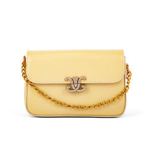 Pochette de soirée formelle jaune P36216 - Product Image 3
