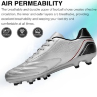 Baskets d'Usine Homme, Nouveaux Crampons de Football Personnalisés, Chaussures de Foot Pas Chères à Crampons, Design Cuir PU de Qualité Supérieure, Taille OEM