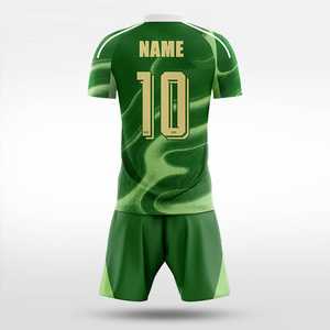 ชุดเสื้อและกางเกงขาสั้นทีมฟุตบอล ชุดกีฬาอาชีพ พร้อมบริการพิมพ์ชื่อและหมายเลขตามสั่ง - Product Image 2