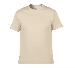 เสื้อยืดโลโก้สั่งทำคุณภาพสูง เสื้อยืดผ้าฝ้าย 100% เสื้อยืดคอกลมทรงหลวมสำหรับผู้ชาย เสื้อคุณภาพสูง - Product Image 3