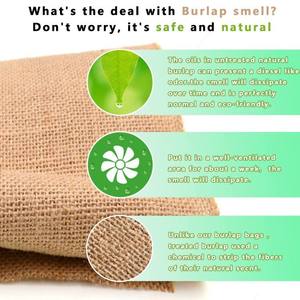 Durable B Twill Jute Carry <b>Bag</b> Eco Friendly Natural Fiber Reusable Shopping Tote <b>Bag</b> - Product Image 4