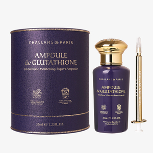 CHALLANS De PARIS Glutatión, Ampolla Correctora de Manchas Oscuras, Supresión de la Pigmentación y la Melanina, 35 ml, Hidratante, Revitalizador de la Piel - Product Image 1