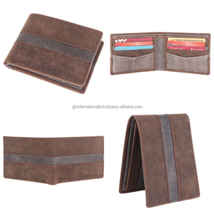 Portefeuilles Portefeuilles et porte-monnaie à deux volets bloquant la RFID pour hommes de haute qualité - Product Image 6