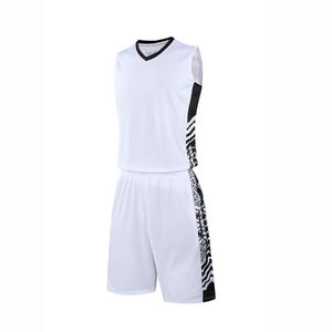 Best Quality Breathable Sublimation Printed Basketball Uniform with Front Logo Custom Color Design 100% Polyester Custom Team - Product Image 2