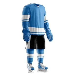 Best Quality Ice Hockey Uniform Sports Wear Polyester/Nylon Quick Dry Sleeveless Custom Team Name <b>Hot</b> Selling New Arrival - Product Image 3