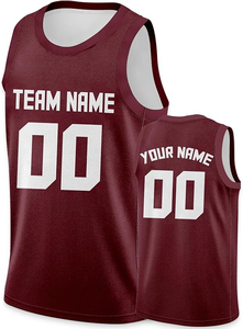 Maillot de basketball sans manches personnalisé imprimé en gros, léger, unisexe, respirant, séchage rapide, grandes tailles, couleurs personnalisées - Product Image 4