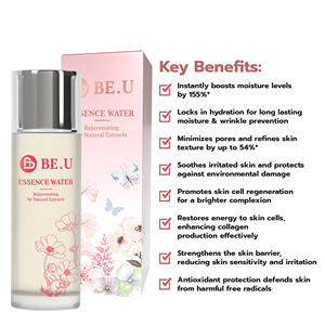 Essence Liquide Hydratante Longue Durée de Qualité Supérieure à la Fleur de Pois Papillon et au Son de Riz pour Éclaircissement et Maintien de l'Hydratation – Soin Personnel - Product Image 3