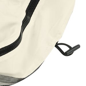 <b>Replacement</b> Cream Mesh Sidewall Netting with <b>Zippers</b> for 12FT X 12FT Pergola Gazebo & Pavilion Canopy Tents Sidewall Only - Product Image 6