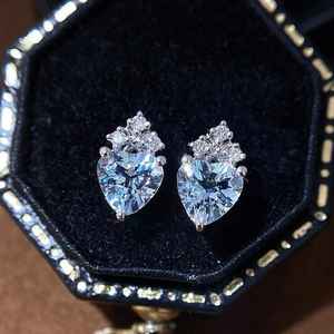 Pendientes de Aguamarina Natural Santa María con Acento Único, Hechos a Mano, Personalizados, Joyería Fina, Regalo Elegante para Mujer - Product Image 4