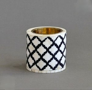 Brûleur à Bakhoor Tendance 2026 avec Incrustations Os et Résine pour Salon Style Ferme – Ensemble Mubkhar Parfumé au Meilleur Prix - Product Image 3