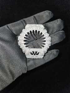 Custom <b>Watch</b> GA2100 Compatible Full Metal <b>Case</b> Iced Bezel Luxury Design Premium Custom GA2100 Style <b>Watch</b> - Product Image 2